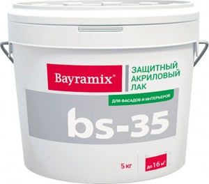 Защитный лак для внешних работ Bayramix BS-35