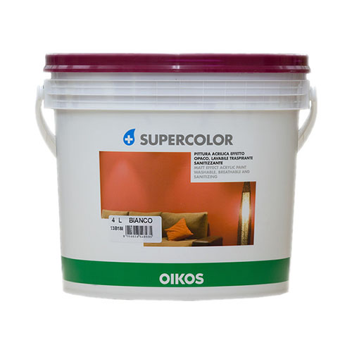 Матовая акриловая краска Oikos Supercolor