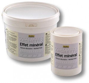 Матовая краска с белыми флоками Senideco Effet Mineral