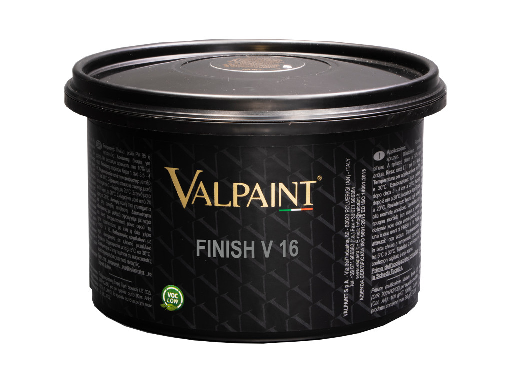 Матовый защитный лак Valpaint Finish V16. Банка 1 литр