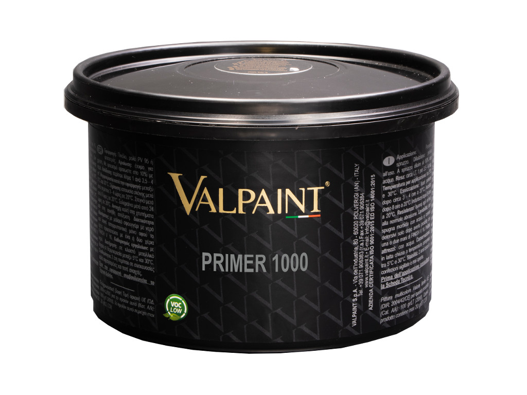 Грунтовочная краска Valpaint Primer 1000. Банка 1 литр