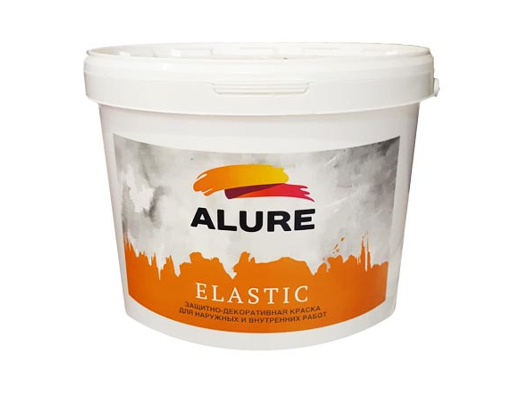 Матовая эластичная краска Алюр Эластичная. Ведро 7 килограмм Матовая эластичная краска Алюр Эластичная. Ведро 7 килограмм