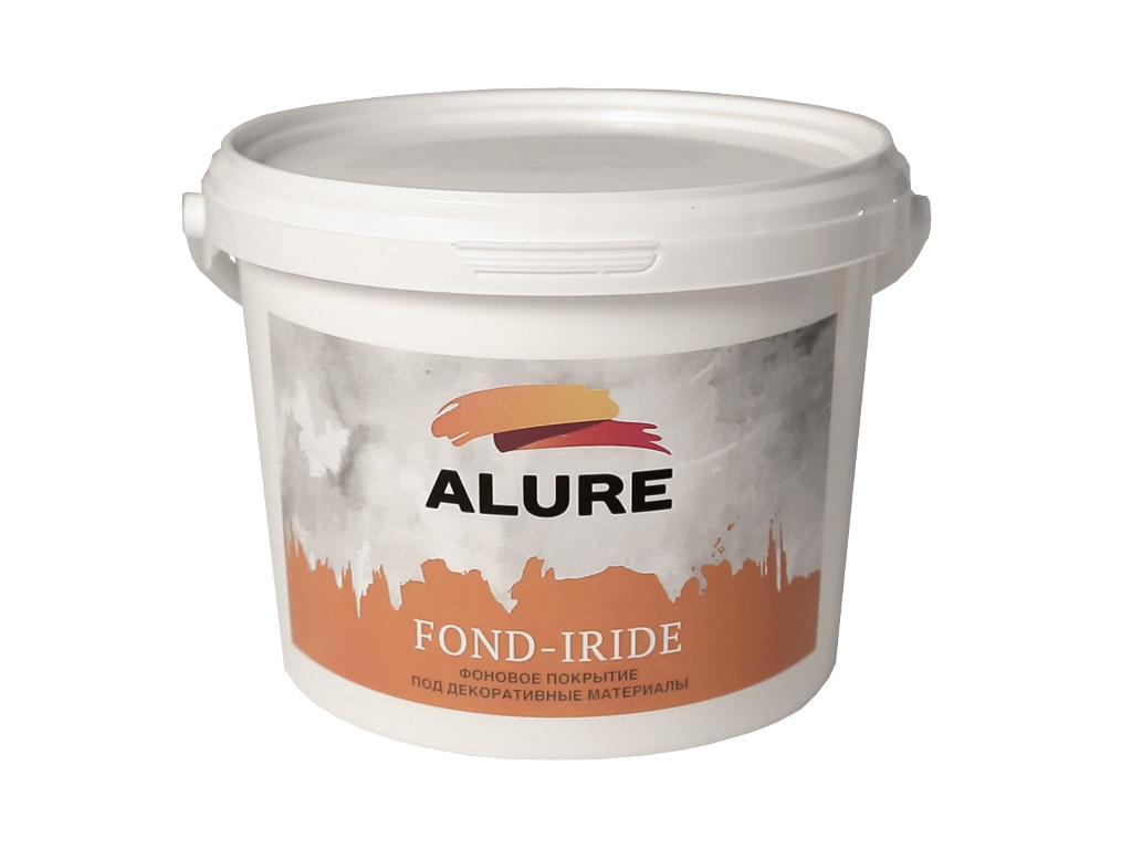 Грунтовочная краска Алюр Фон Ириде. Ведро 2,5 литра Грунтовочная краска Алюр Фон Ириде. Ведро 2,5 литра