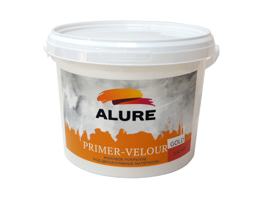 Грунтовочная краска Алюр Праймер Велюр. Ведро 2,5 литра Грунтовочная краска Алюр Праймер Велюр. Ведро 2,5 литра