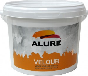 Перламутровая краска с эффектом велюра Алюр Велюр
