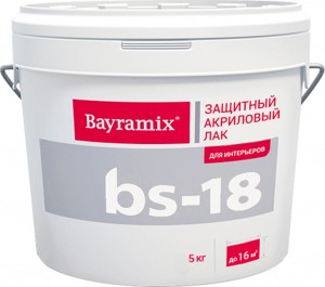 Защитный лак для внутренних работ Bayramix BS-18