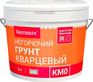 Грунтовочная краска с песком Bayramix КМ0 Кварцевый