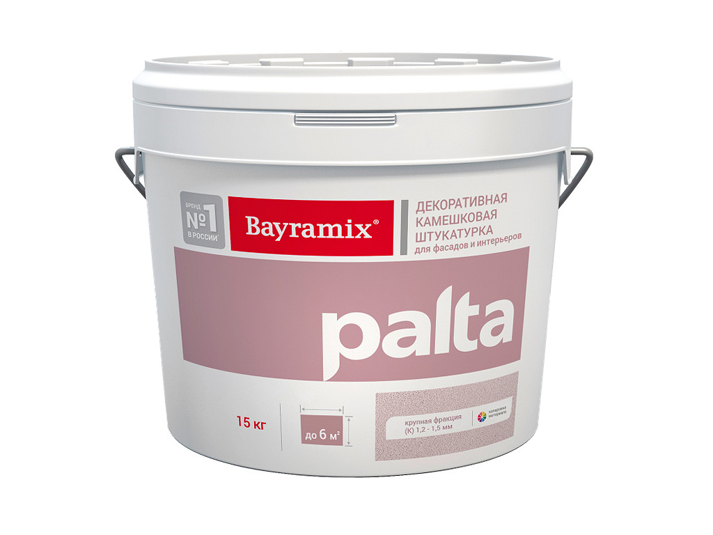 Камешковая штукатурка Bayramix Palta. Ведро 15 килограмм Камешковая штукатурка Bayramix Palta. Ведро 15 килограмм