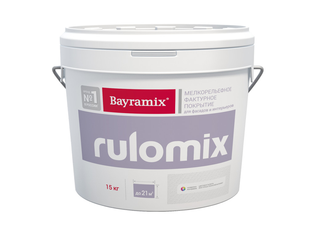 Фактурная краска Bayramix Rulomix. Ведро 15 килограмм