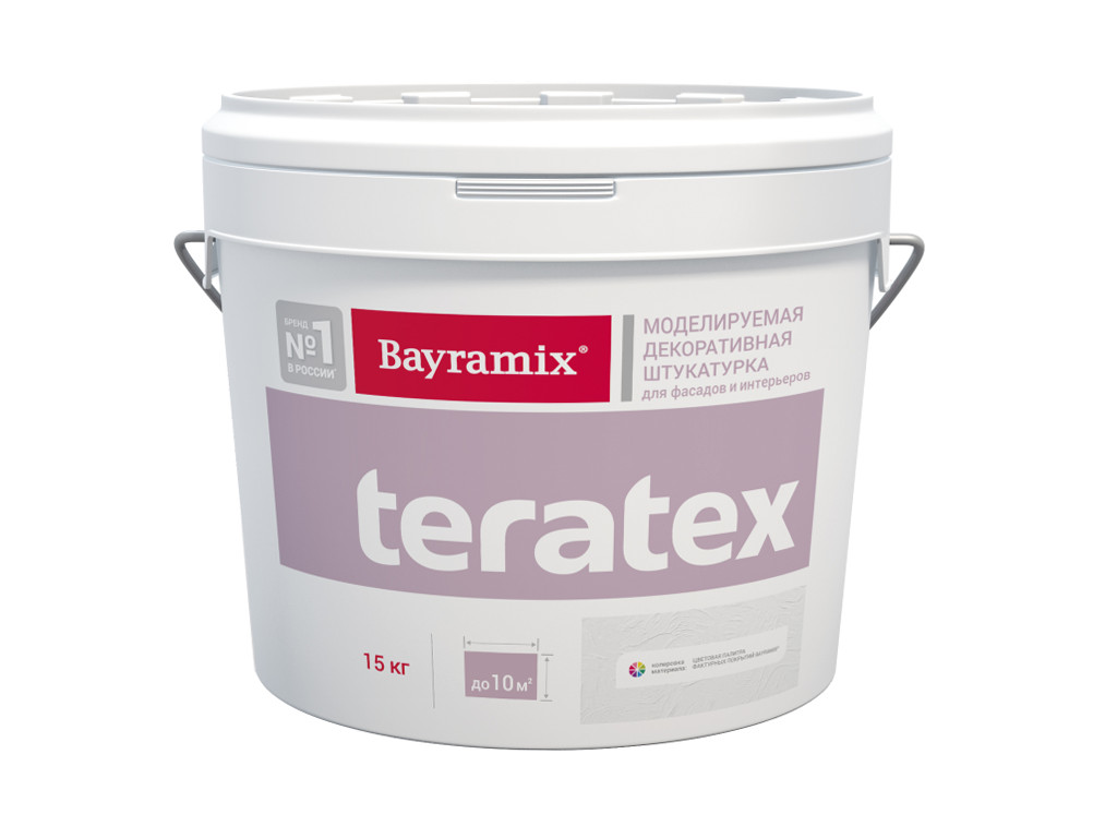 Фактурная краска Bayramix Teratex. Ведро 15 килограмм
