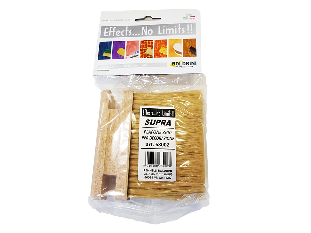 Supra (Супра) - плоская кисть с натуральным ворсом от Boldrini