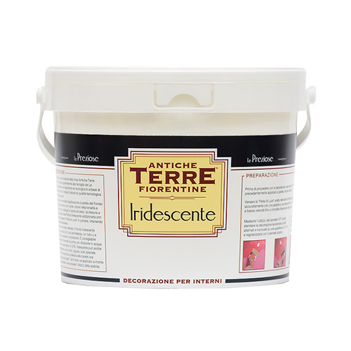 ATF Iridescente (АТФ Иридисценте) - перламутровая краска с белыми флоками от Candis. Упаковка