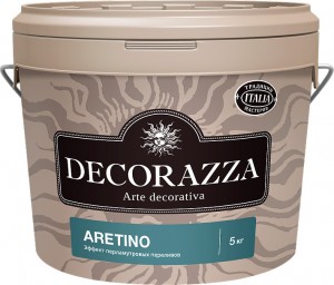 Перламутровая краска с мелким песком Decorazza Aretino