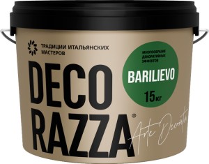 Пастообразная фактурная штукатурка Decorazza Barilievo