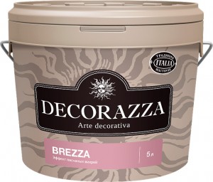 Перламутровая краска с матовым песком Decorazza Brezza