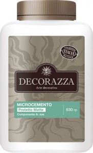 Двухкомпонентный лак для микроцемента Decorazza Microcemento Protetto Matte