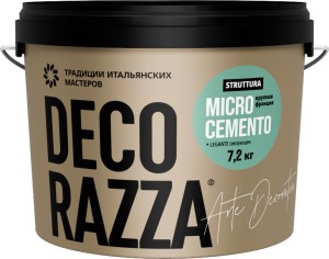 Микроцемент крупной фракции Decorazza Microcemento Struttura