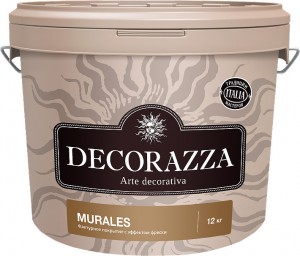Фактурная штукатурка с эффектом цветовых переходов Decorazza Murales