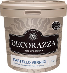 Матовый колеруемый лак Decorazza Pastello Vernici