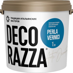 Перламутровый колеруемый лак Decorazza Perla Vernici