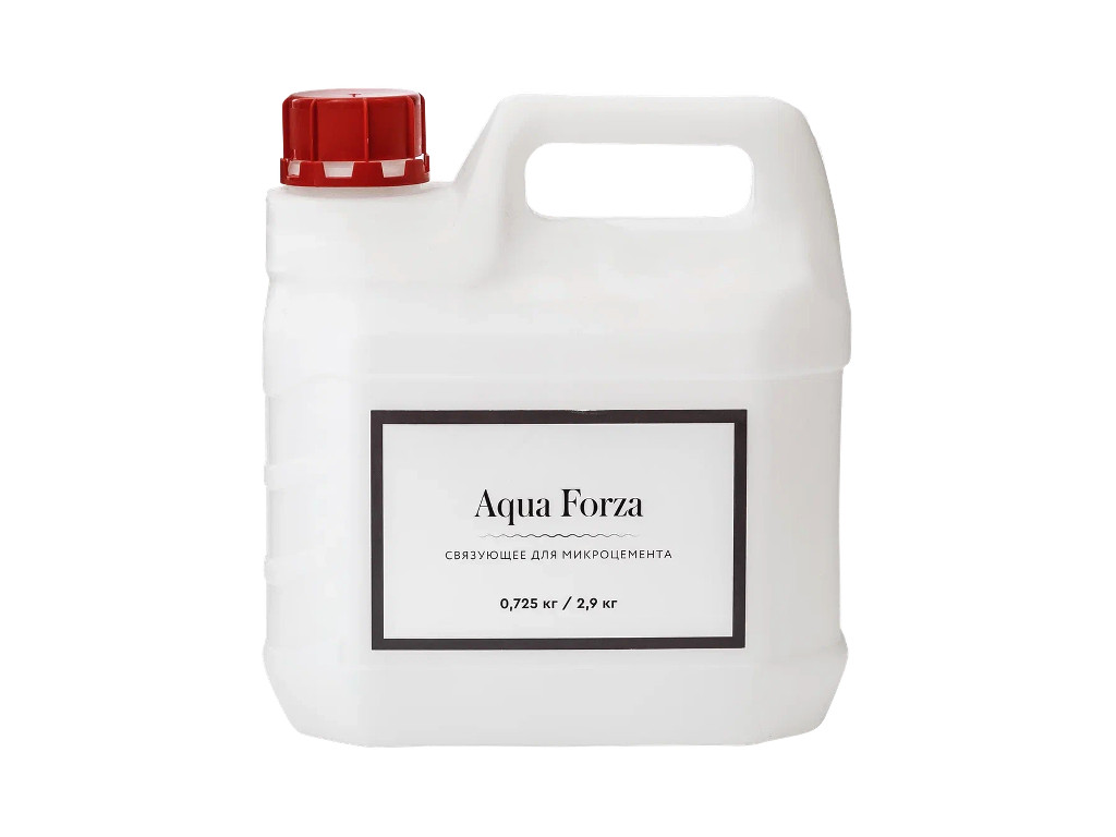 Связующий материал для микроцемента Goldshell Аква Форца. Канистра 2,9 килограмм