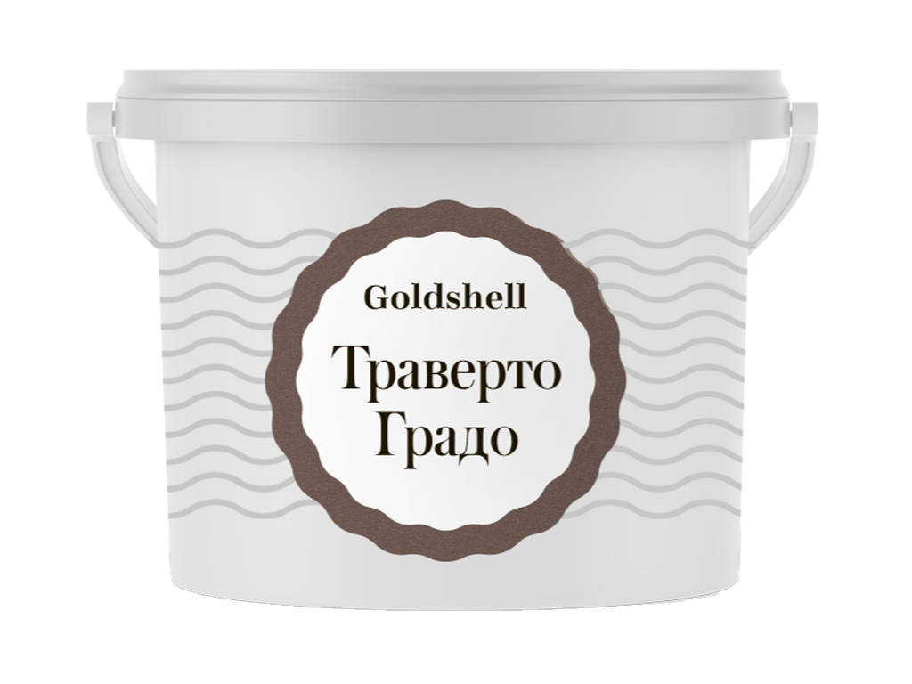 Фактурная штукатурка с эффектом имитации гранита Goldshell Траверто Градо. Ведро 15 килограмм Фактурная штукатурка с эффектом имитации гранита Goldshell Траверто Градо. Ведро 15 килограмм