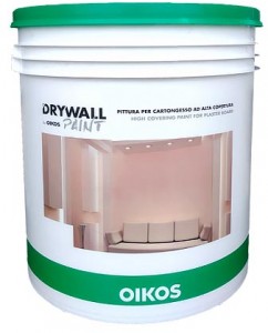 Матовая винил-акриловая краска Oikos Drywall Paint