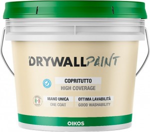 Матовая винил-акриловая краска Oikos Drywall Paint