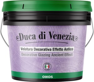 Матовая краска с акварельным эффектом Oikos Duca di Venezia