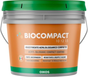 Эластичная фактурная штукатурка Oikos Biocompact Elastic 12