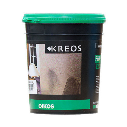 Kreos (Креос) - пастообразная фактурная штукатурка от Oikos. Упаковка