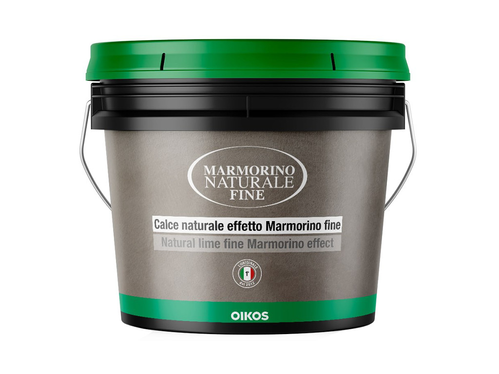 Фактурная штукатурка Oikos Marmorino Naturale. Ведро 20 килограмм Фактурная штукатурка Oikos Marmorino Naturale. Ведро 20 килограмм
