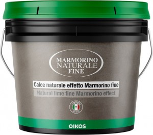 Фактурная штукатурка Oikos Marmorino Naturale