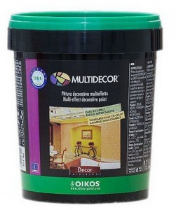 Полупрозрачный перламутровый лак Oikos Multidecor