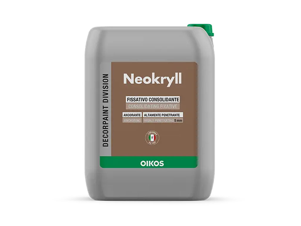 Oikos Neokryll (Неокрил) - фасадный акриловый грунт