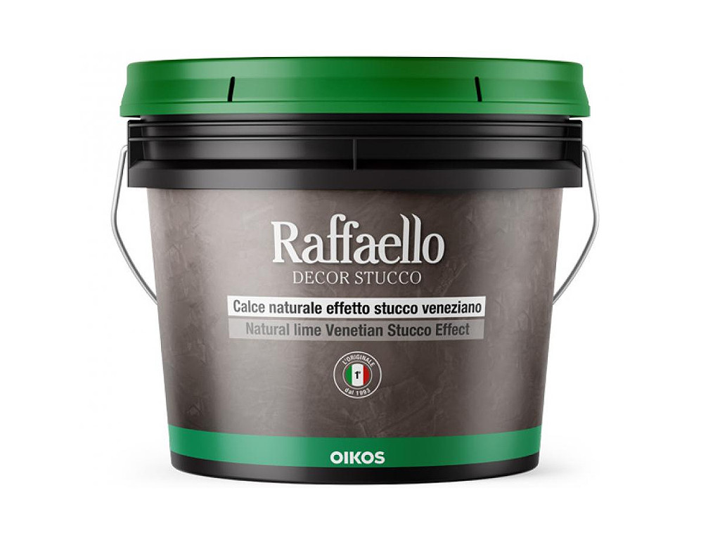Венецианская штукатурка Oikos Raffaello Decor Stucco. Ведро 20 килограмм Венецианская штукатурка Oikos Raffaello Decor Stucco. Ведро 20 килограмм