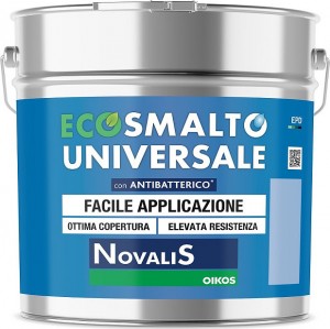 Полуматовая эмаль Oikos Novalis Ecosmalto Universale Satinato