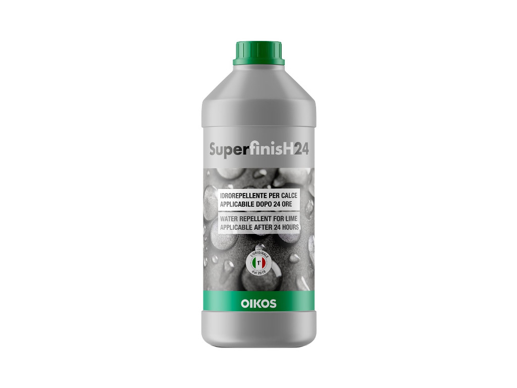 Матовый защитный лак Oikos Superfinish24. Бутылка 1 литр Матовый защитный лак Oikos Superfinish24. Бутылка 1 литр