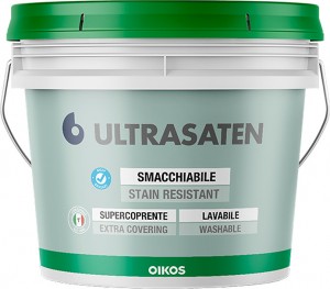 Полуматовая эмаль Oikos Ultrasaten Satinato