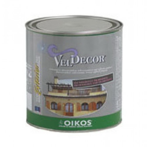 Veldecor (Велдекор) - матовая краска с акварельным эффектом от Oikos. Упаковка