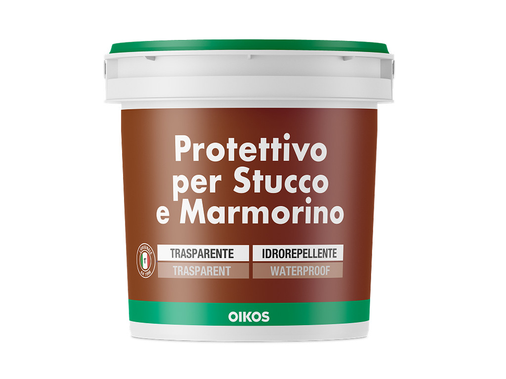 Жидкий воск Oikos Protettivo per Stucco e Marmorino. Банка 1 литр