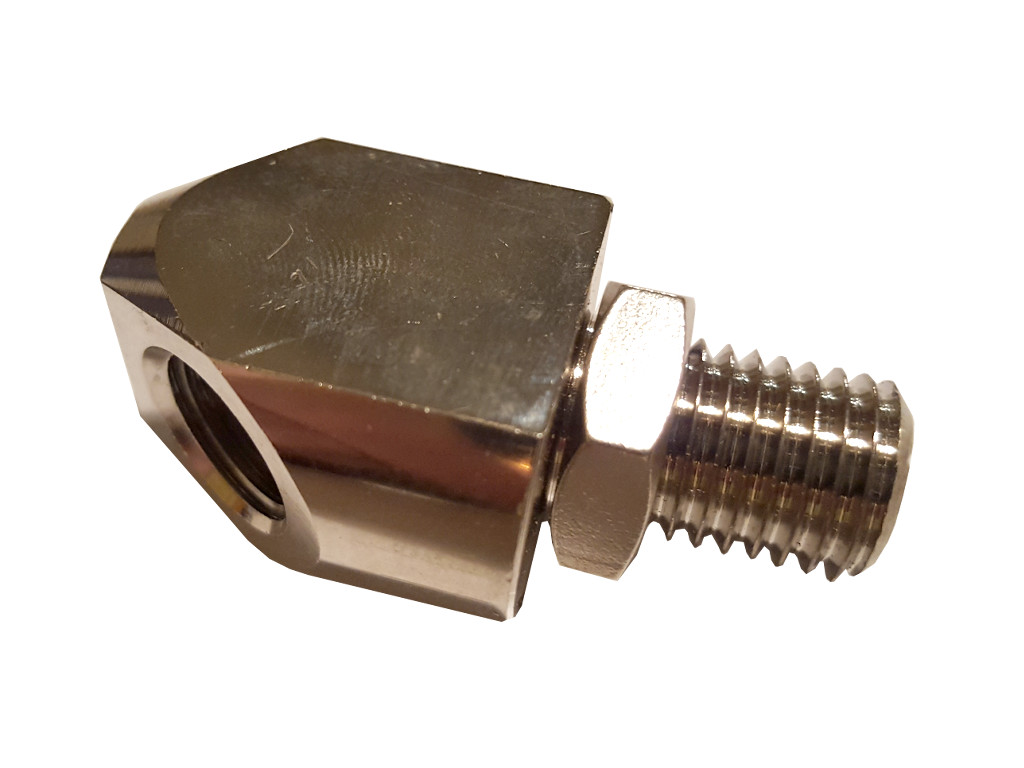 Колено для краскопульта MBA Rigo GOM05K. Внешний вид колена Колено для краскопульта MBA Rigo GOM05K. Внешний вид колена