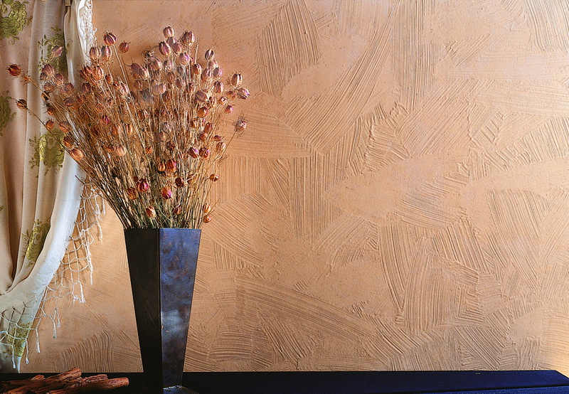 Фактурная штукатурка Senideco Les Badigeons de Chaux. Нанесение кистью Фактурная штукатурка Senideco Les Badigeons de Chaux. Нанесение кистью