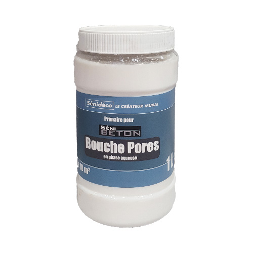 Грунт по микроцементу под лак Senideco Bouche Pores. Банка 1 литр