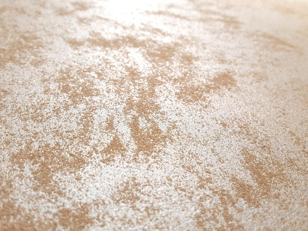 Перламутровая краска с песком Senideco Jet-Set. Эффект песчаного вихря. База Крупный песок. Вид вблизи и под углом