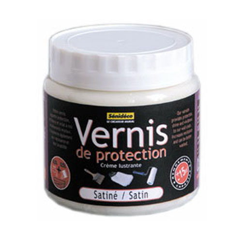 Защитный лак Senideco Vernis de protection satine. Банка 0,5 литра