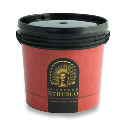 TILAS Etrusco (Этруско) - матовая краска с цветными флоками. Упаковка