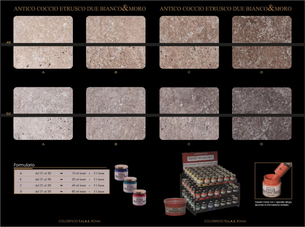 Матовый тонер TILAS Toner Tintometrico Матовый тонер TILAS Toner Tintometrico