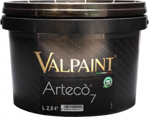Матовая краска с белыми флоками Valpaint Arteco 7
