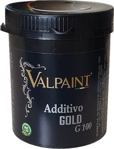 Декоративная добавка золотого цвета Valpaint Additivo Gold G100